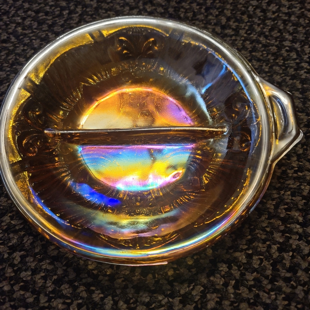 Vintage carnival glass